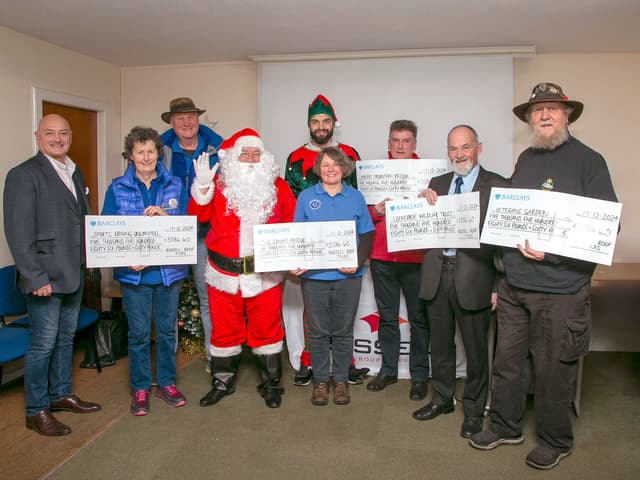 Manufacturer shares festive cheer with record-breaking charity pot
