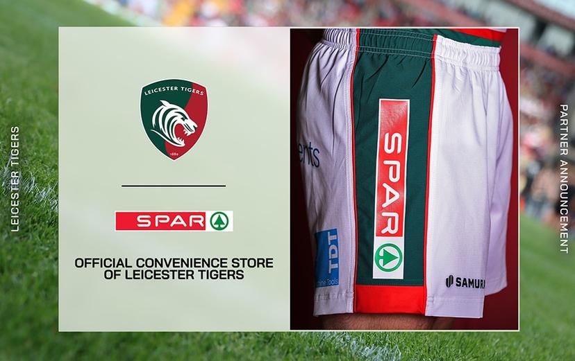 SPAR becomes the Official Convenience Store Partner of Leicester Tigers