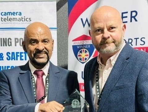 Camera Telematics wins Safety Innovation award from UK ports