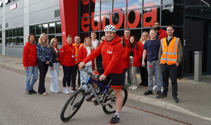 Europa Worldwide Group helps power Transaid’s Cycle Challenge