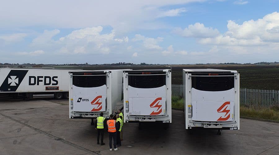 DFDS decarbonises chilled distribution with Sunswap