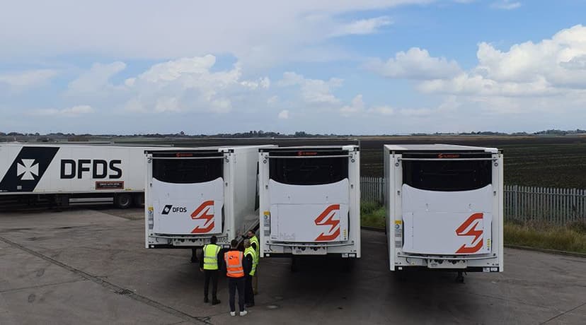 DFDS decarbonises chilled distribution with Sunswap