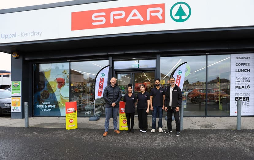Uppal family in seventh heaven with launch of new SPAR in Barnsley