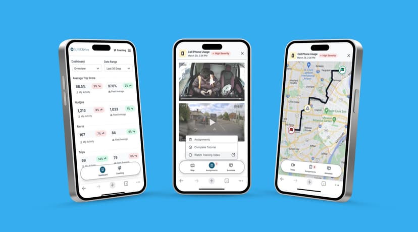 SureCam enhances coaching system with new driver app to transform AI video telematics