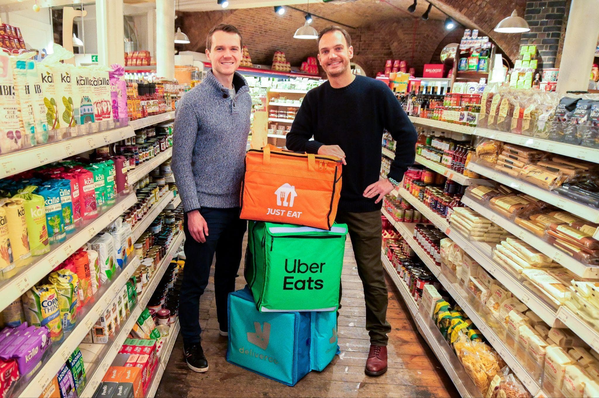 New technology connects local shop inventory with Uber Eats, Deliveroo, and Just Eat, driving 913% growth in last-mile delivery sales
