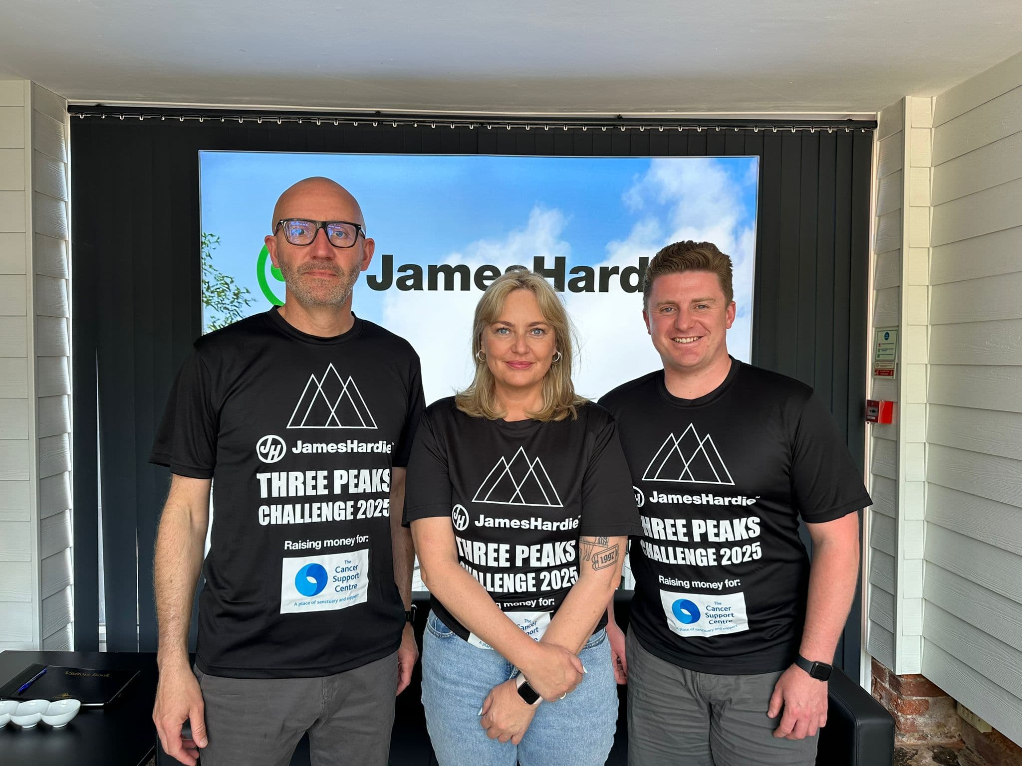 James Hardie scales new heights to raise money for cancer support charity