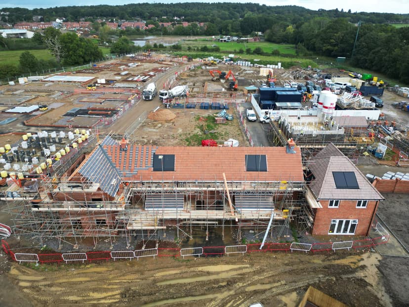 Roof system ensures consistent quality for south east development