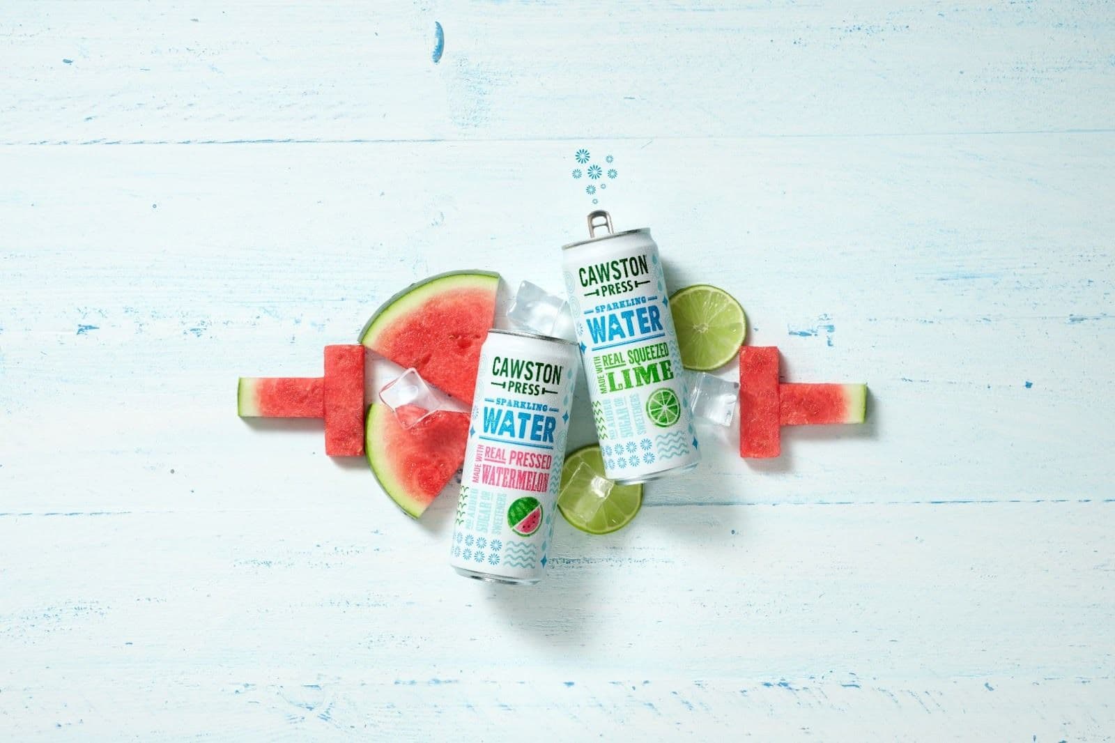 Cawston Press enters the sparkling water category