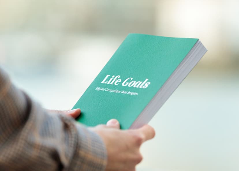 Life Goals book brings together 75 campaigns that made marketing feel meaningful again