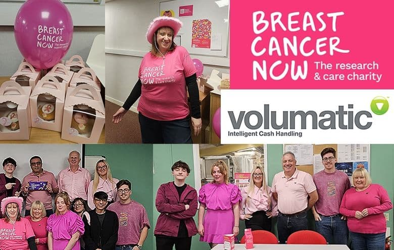 Volumatic team ‘wears it pink’ again to raise funds for Breast Cancer Now