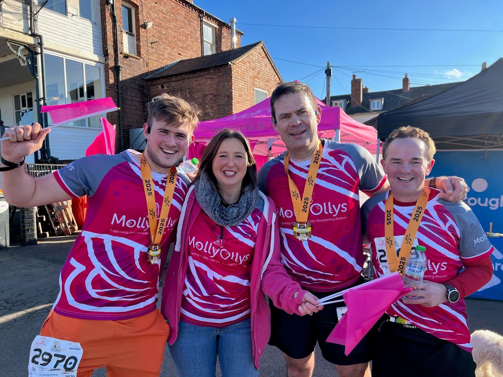 Oakland International team smash Molly Ollys Half Marathon fundraising target