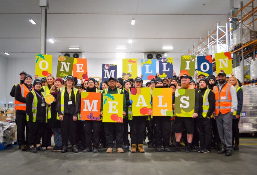 Fresh Direct and City Harvest celebrate one million meals