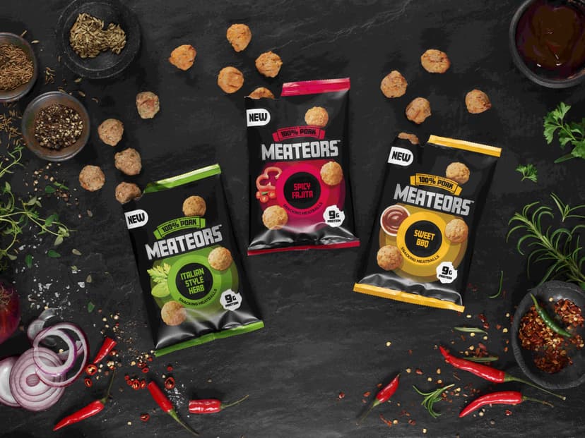 Meateors launches to shake up the meat snacking category