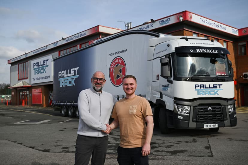 Pallet-Track nets major partnership with Walsall FC