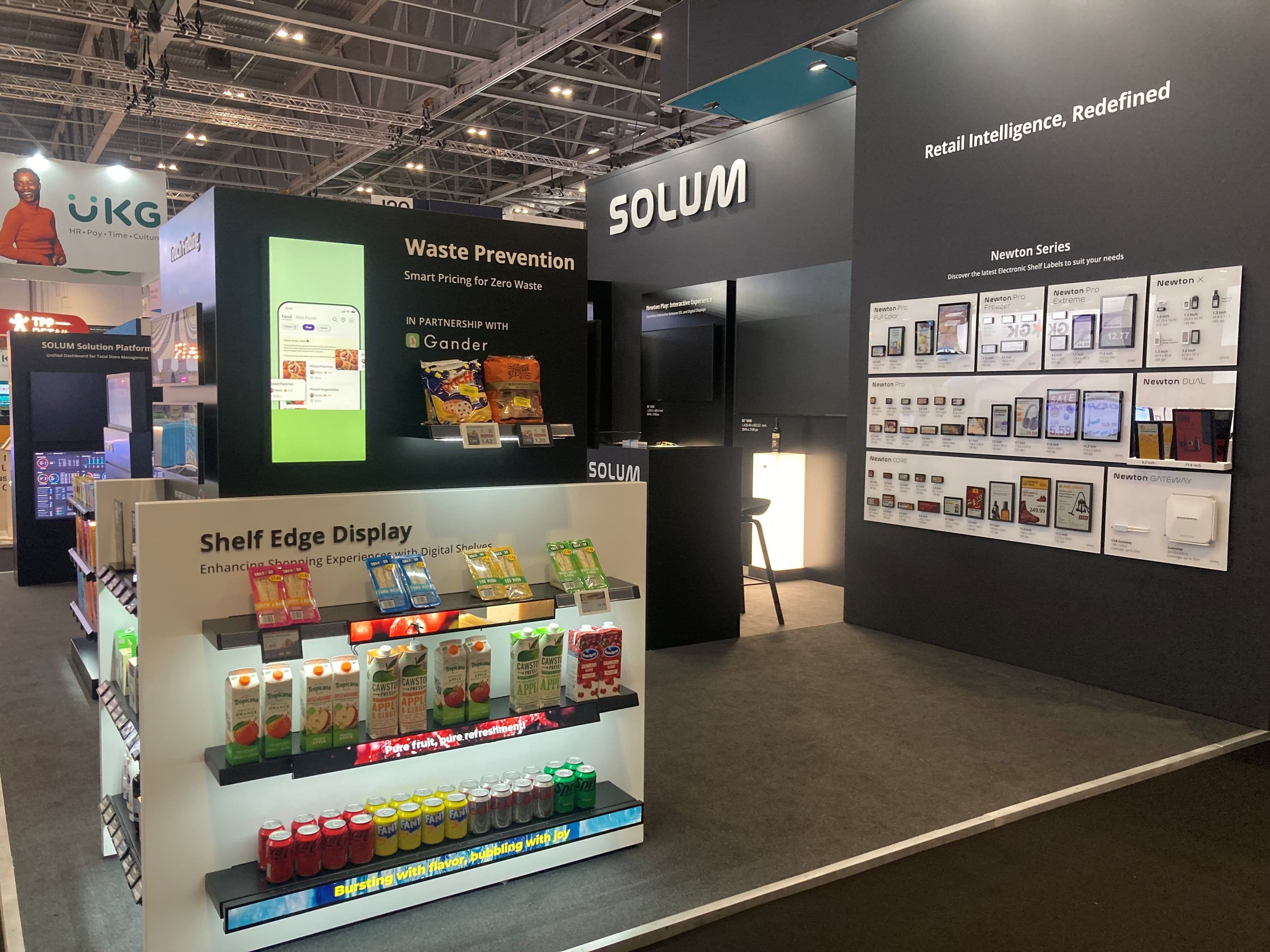 Gander announces RTC integration with SOLUM’s ESLs to enhance food waste reduction and in-store experiences