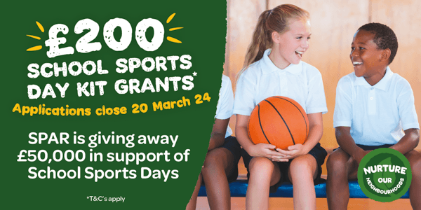 Ready, set, go with spar school sports day grants