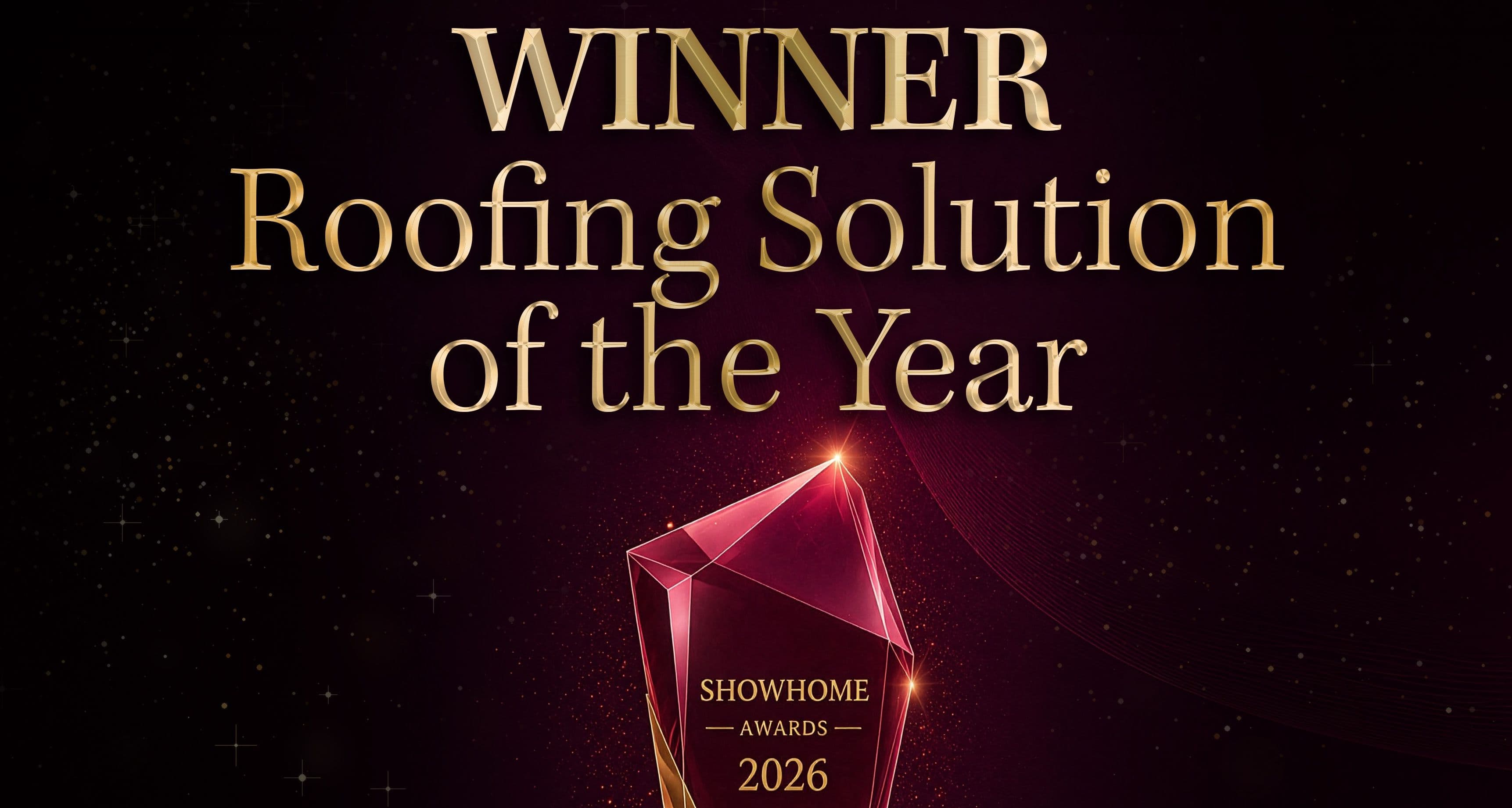 Roof above the rest: New tile wins Industry Award