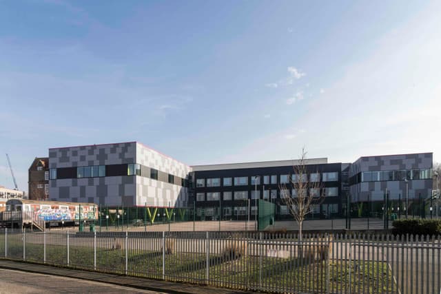 Fast-track façade remediation delivers compliant, low-maintenance finish for Royal Greenwich Trust School