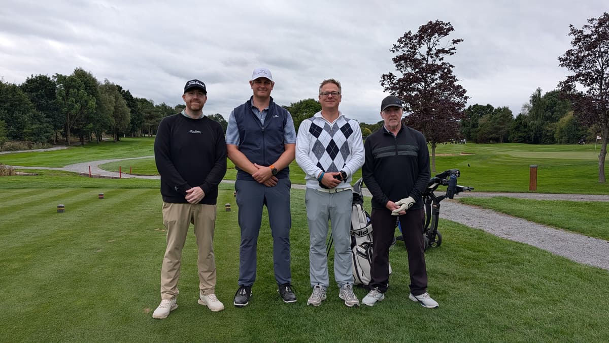 Teeing off for a fantastic cause