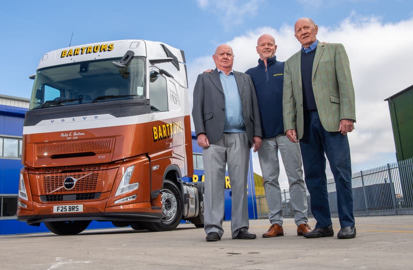 Truck tribute to driving force behind Bartrums’ success